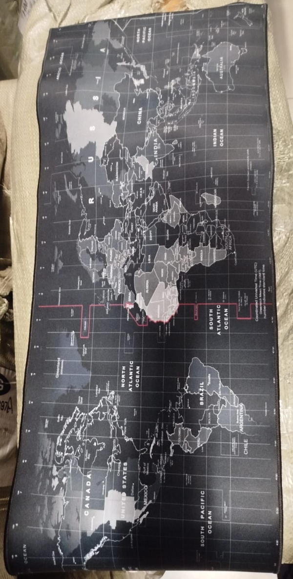 PAD MOUSE NUEVO MAPA MUNDO 40X90