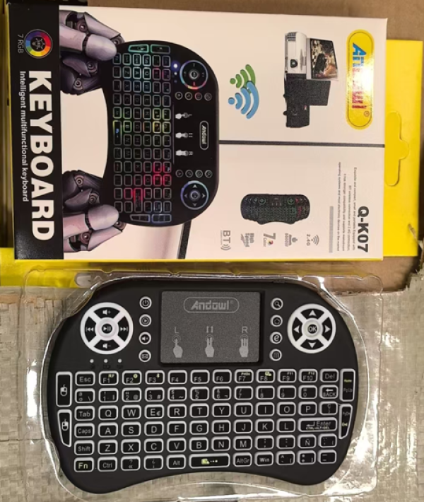 MINI TECLADO AMARILLO COD.  Q-K07