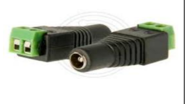 PLUG DC EXTREMOS DE COLOR VERDE MADRE DC ADAPTADORES COD AWX-014