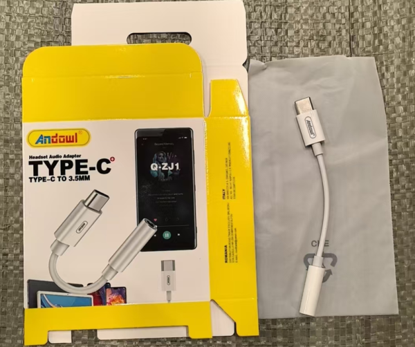 AUDIO TIPO C AMARILLO COD Q-ZJ1