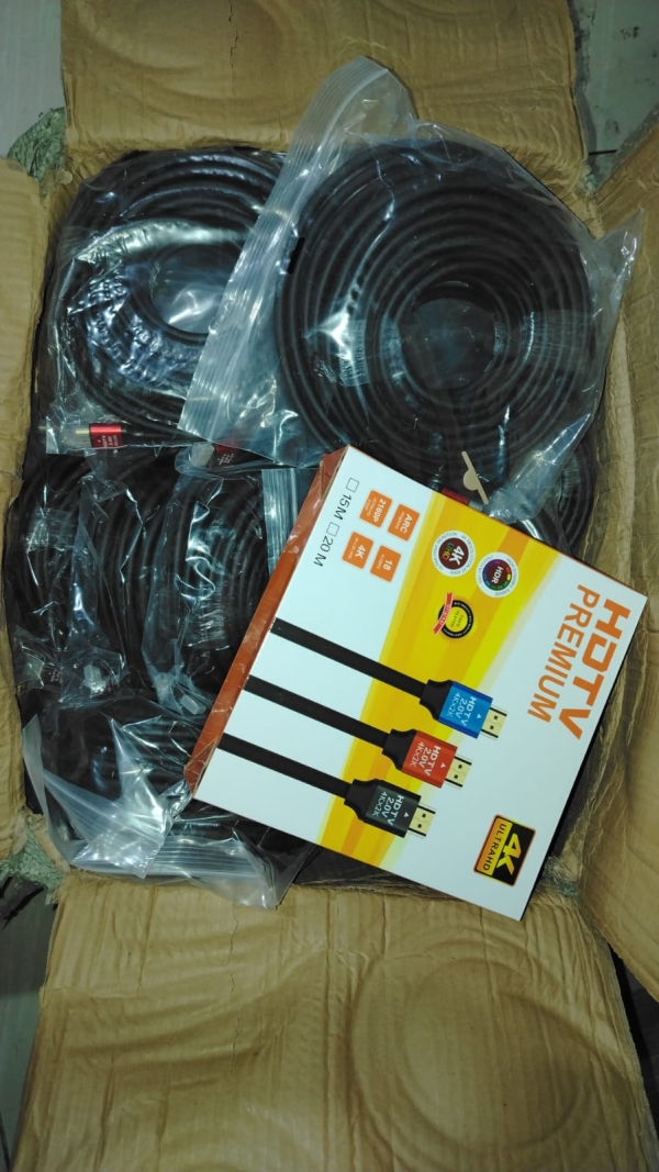 CABLE HDMI 15MT NARANJA NUEVO 4K