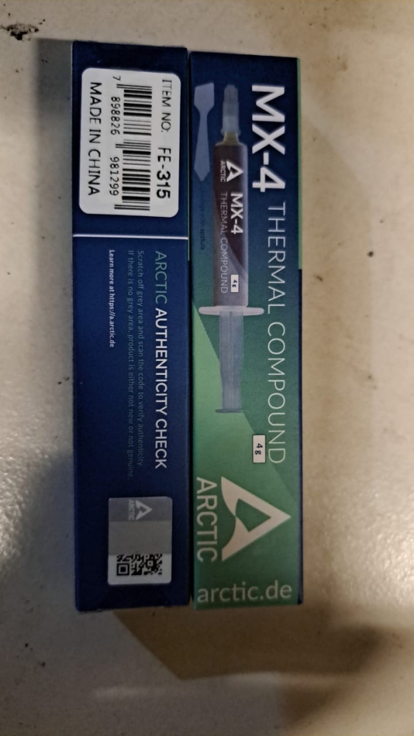 PASTA TERMICA MX4 CAJA 4G FE-315