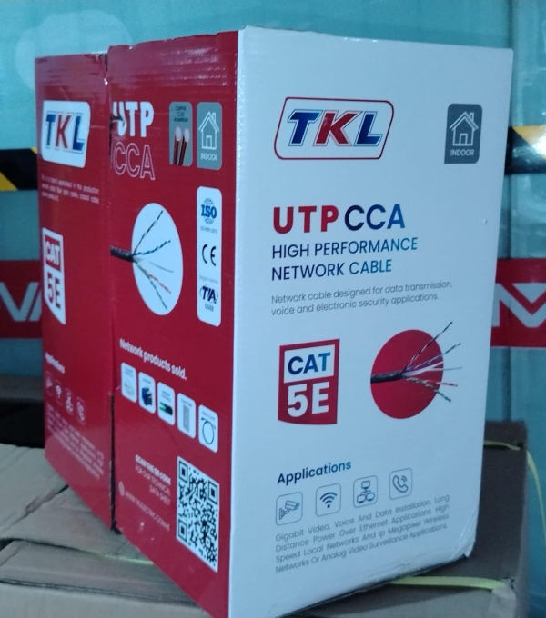 ROLLO CABLE CAT 5 UTP