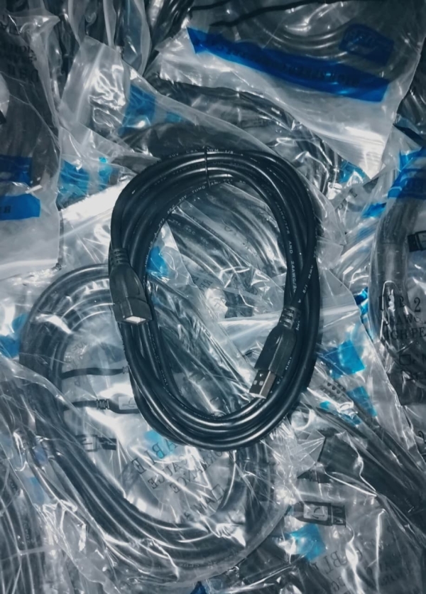 EXTENSION USB 2.0 5 MT NEGRO