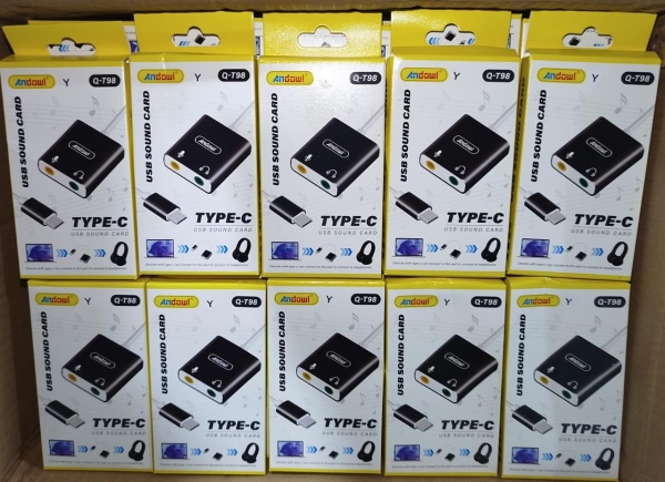 TIPO C AUDIO ADAPT ANDOWL QT98