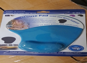 PAD MOUSE GEL COLOR CELESTE FE-106