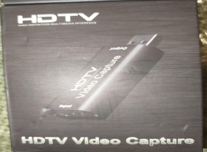 CAPTURADOR DE VIDEO HDMI A USB CAJA NEGRA CAPTURADOR DE VIDEO 3.0