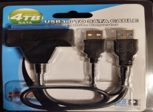 USB SATA 3.0 BLISTER (2)  CABLES FE-028