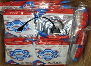 CABLE DVI A HDMI BOLSA ROJA (24+1) 0.3M
