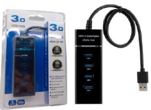 HUB USB DE 4P 3.0 BLISTER AZUL FE-166 HUB NORMAL
