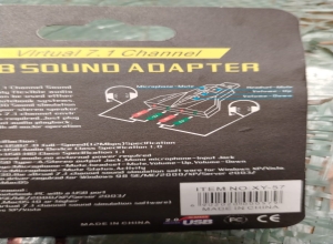 USB AUDIO AVION 2(MICROFONO) (2)AUDIFONO
