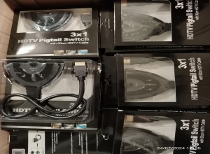 SWITCH HDMI 1X3 SALIDA CAJA NEGRA