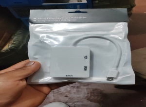 ADAPTADOR MINIDP A HDMI + DP +DVI  BOLSA BLANCO FE-367