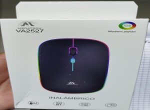 MOUSE RECARGABLEINHALAMBRICO MEGATECH CAJA BLANCA