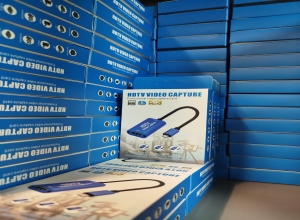 CAPTURADOR DE VIDEO TIPO C  CAJA AZUL  FE-274