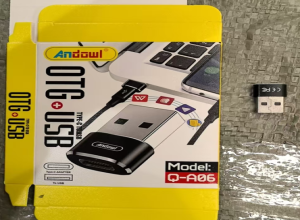 ADAPTADOR TIPO C-USB OTG COD - Q-A06