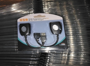 EXTENDER USB POR CABLE DE RED RJ45 ADAPTADOR 50 MTS  COD FE-034