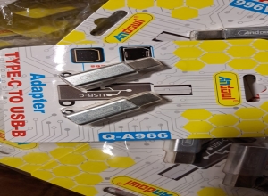 ADAPTADOR TIPO C A IMPRESORA  AMARILLO Q-A966