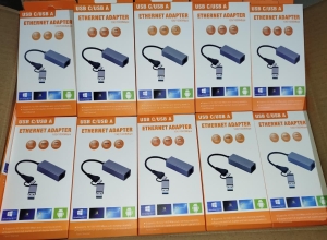 USB + TIPO C LAN CAJA NARANJA FE-356