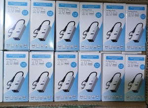 FE-371 IPHONE + TIPO C LAN